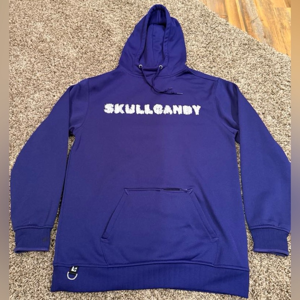 Skullcandy Purple Size L Hooded Sweatshirt